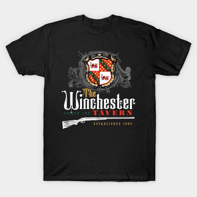 The Winchester Tavern T-Shirt by MindsparkCreative